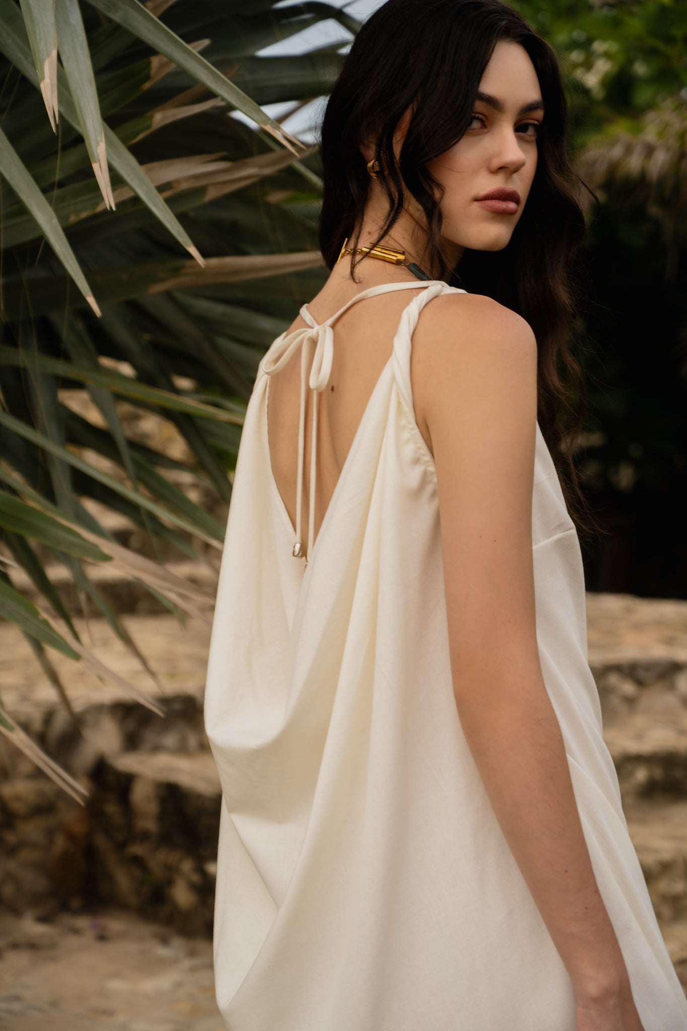 Zariah Linen Midi Dress